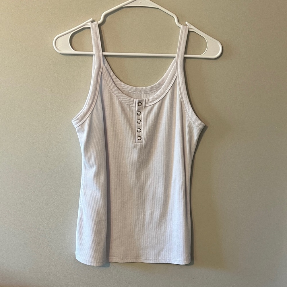 Women's White Tank Top
